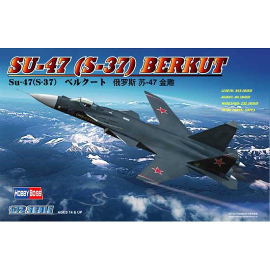 SUKHOI SU-47 plastic plane model Berkut 1/72 SUKHOI SU-47 plastic plane model Berkut 1/72 | Scientific-MHD