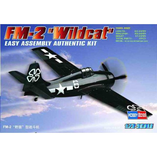 FM-2 plastic plane model WildCat 1/72 | Scientific-MHD