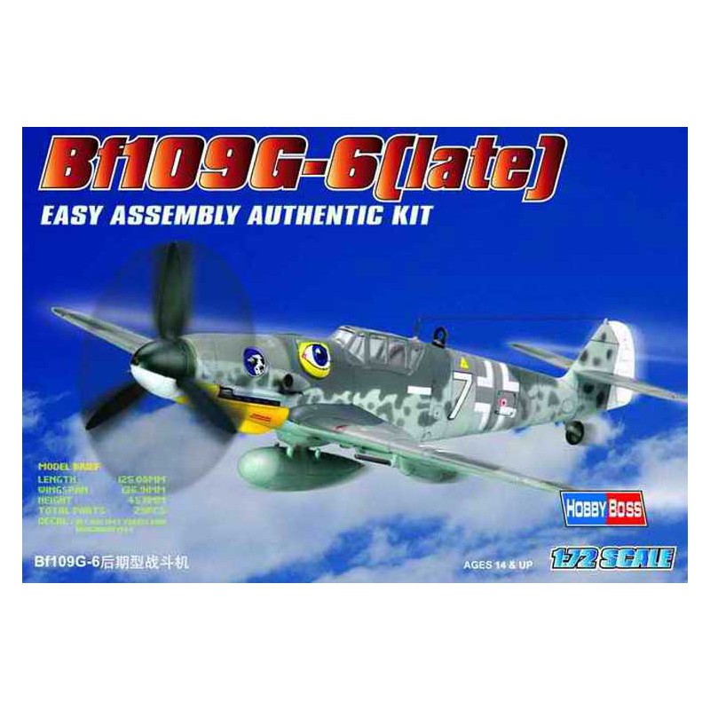 BF 109G plastic plane model 1/72 | Scientific-MHD
