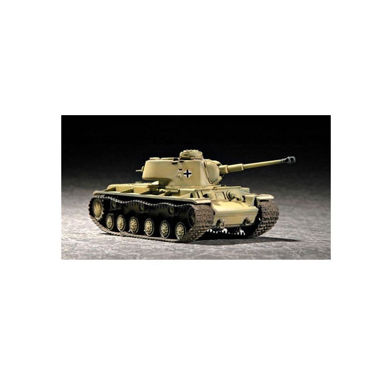 Plastic tank model German PZ.KPFW KV-1 756 (R) | Scientific-MHD