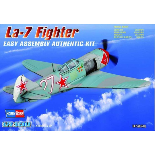 Russian la-7 1/72 plastic plane model | Scientific-MHD