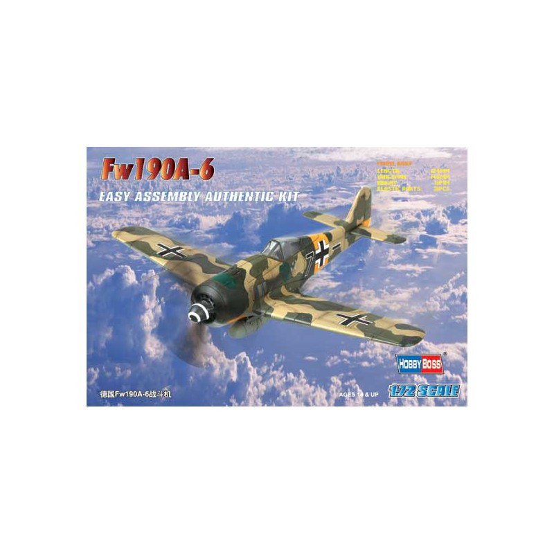 Plastic plane model FW 190 A-6 1/72 | Scientific-MHD