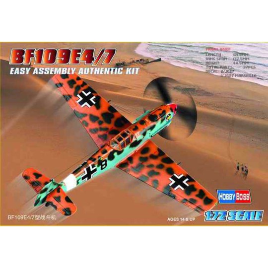 BF 109 E-4/7 1/72 plastic plane model BF 109 E-4/7 1/72 plastic plane model | Scientific-MHD