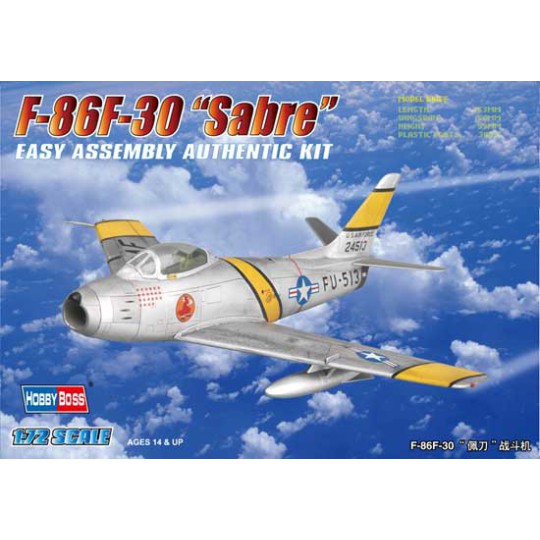 Plastic plane model F-86F-30 Saber 1/72 Plastic plane model F-86F-30 Saber 1/72 | Scientific-MHD