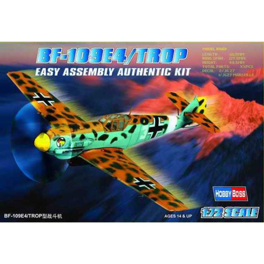 BF 109 E-4 plastic plane model too 1/72 | Scientific-MHD