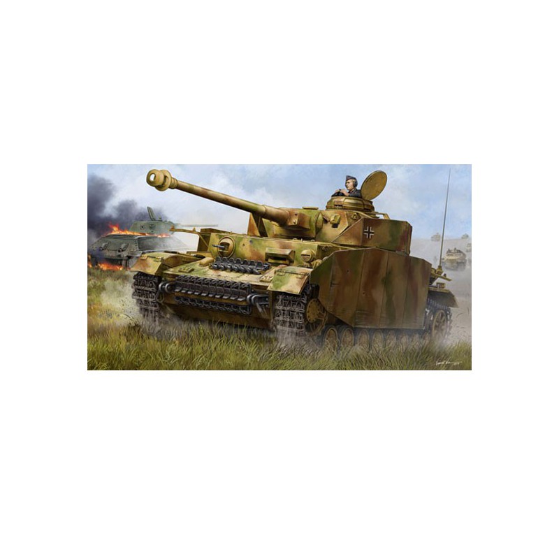 Plastic tank model German Pzkpfw IV ausf.h | Scientific-MHD