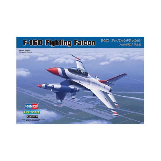F-16D plastic plane model Fignt Falcon 1/72 | Scientific-MHD