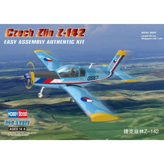 Czech Z-142 1/72 plastic plane model Czech Z-142 1/72 plastic plane model | Scientific-MHD