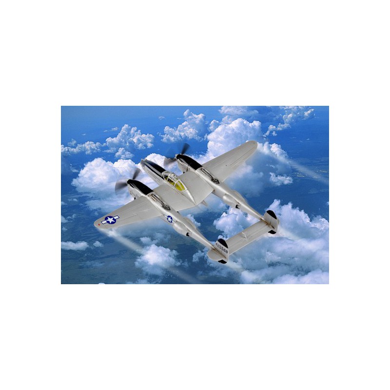 P-38L-5-L0 Lightning 1/72 plastic plane model | Scientific-MHD