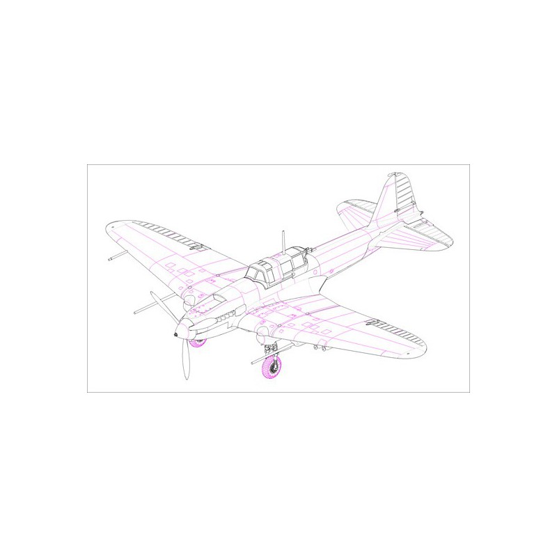 Plastic plane model IL-2M3 Attack Aircraft 1/72 | Scientific-MHD