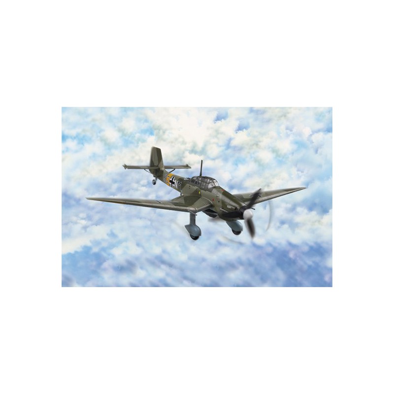 Junkers JU-87D-3 Stuka 1/72 plastic plane model | Scientific-MHD