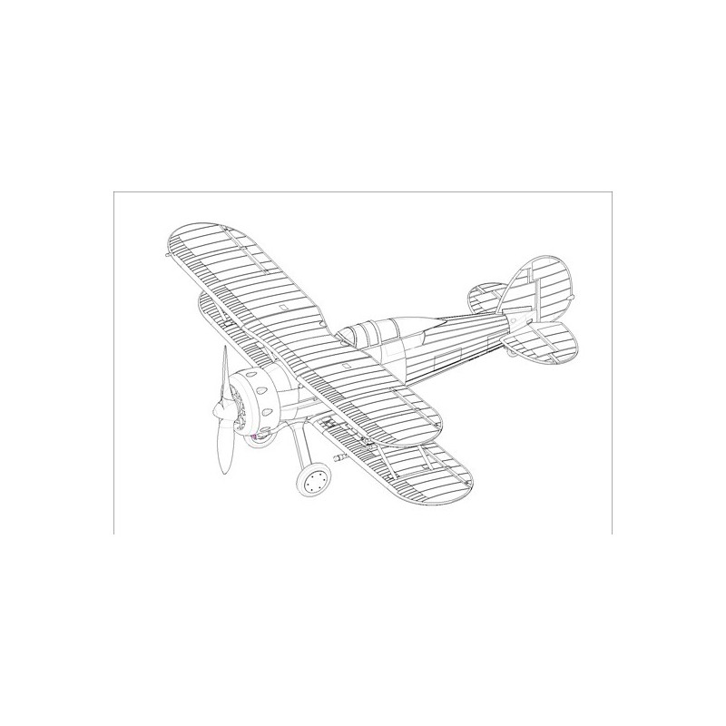 RAF GLADIATOR 1/72 plastic plane model | Scientific-MHD