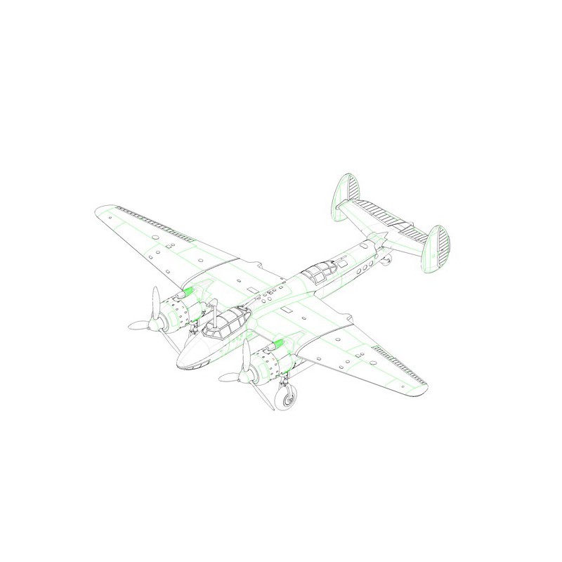 SOVIET TU-2 plastic plane model 1/72 | Scientific-MHD