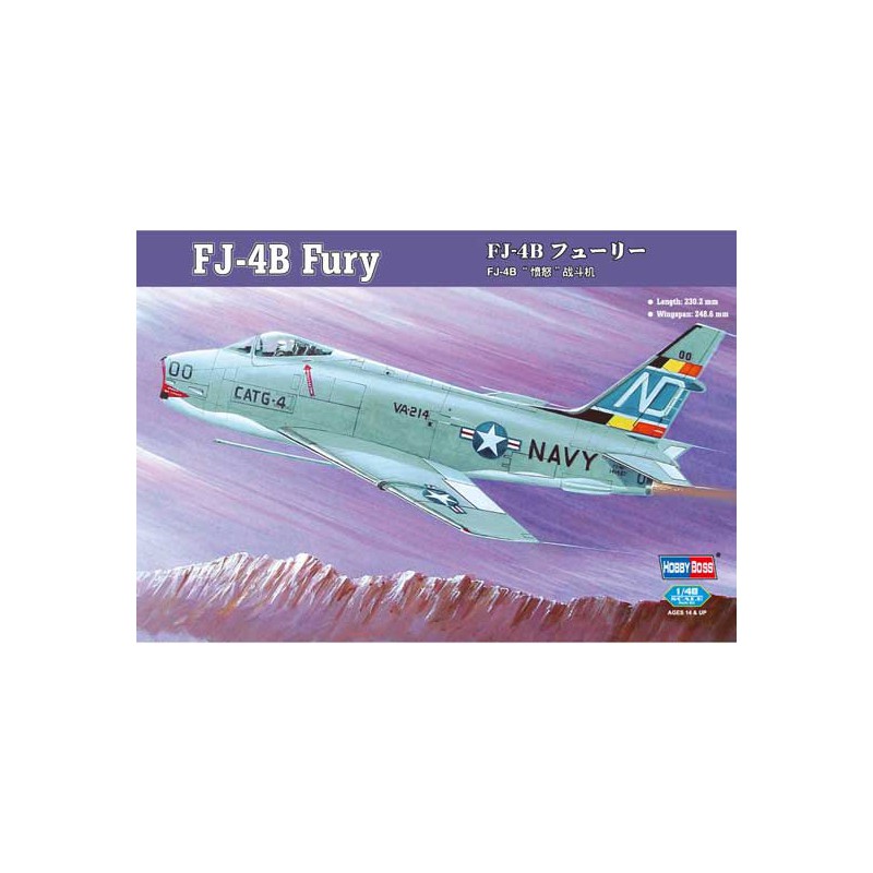 FJ-4B Fury plastic model 1/48 | Scientific-MHD