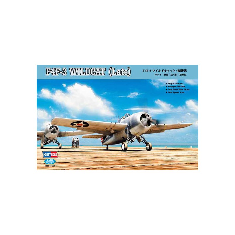 F-4F plastic plane model (late) 1/48 | Scientific-MHD