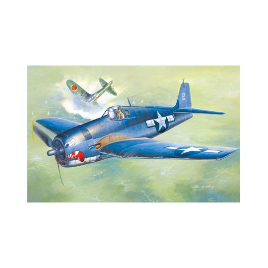 F6F-3 Hellcat Early 1/48 plastic plane model | Scientific-MHD
