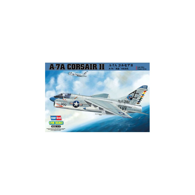 A-7A Corsair II plastic plane model | Scientific-MHD