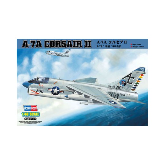 A-7A Corsair II plastic plane model | Scientific-MHD