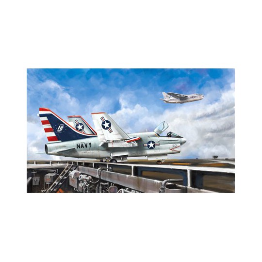A-7B Corsair II plastic plane model 1/48 A-7B Corsair II plastic plane model 1/48 | Scientific-MHD