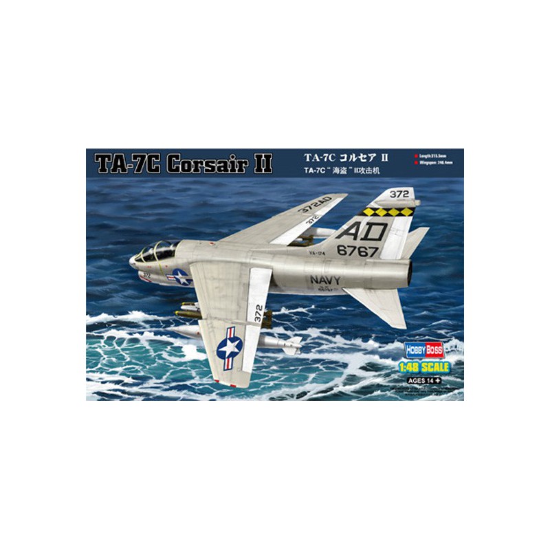 Plastic plane model TA-7C Corsair II 1/48 | Scientific-MHD