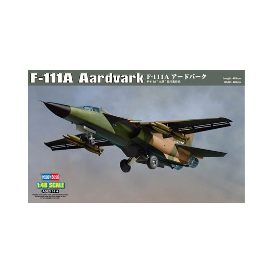 F-111A plastic model Aardwark 1/48 | Scientific-MHD
