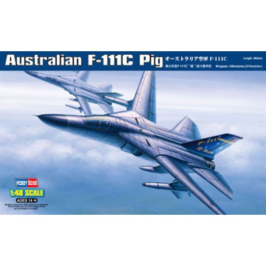 Australian plastic plane model F-111C PIG 1/48 Australian plastic plane model F-111C PIG 1/48 | Scientific-MHD