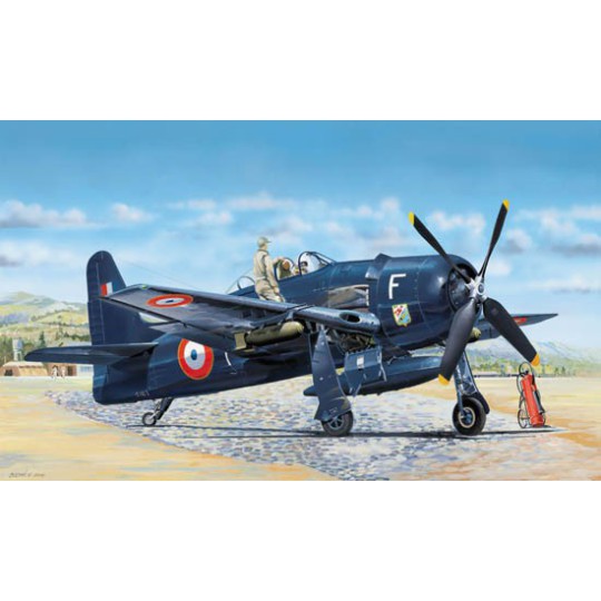 F8F-1B plastic plane model French 1/48 F8F-1B plastic plane model French 1/48 | Scientific-MHD