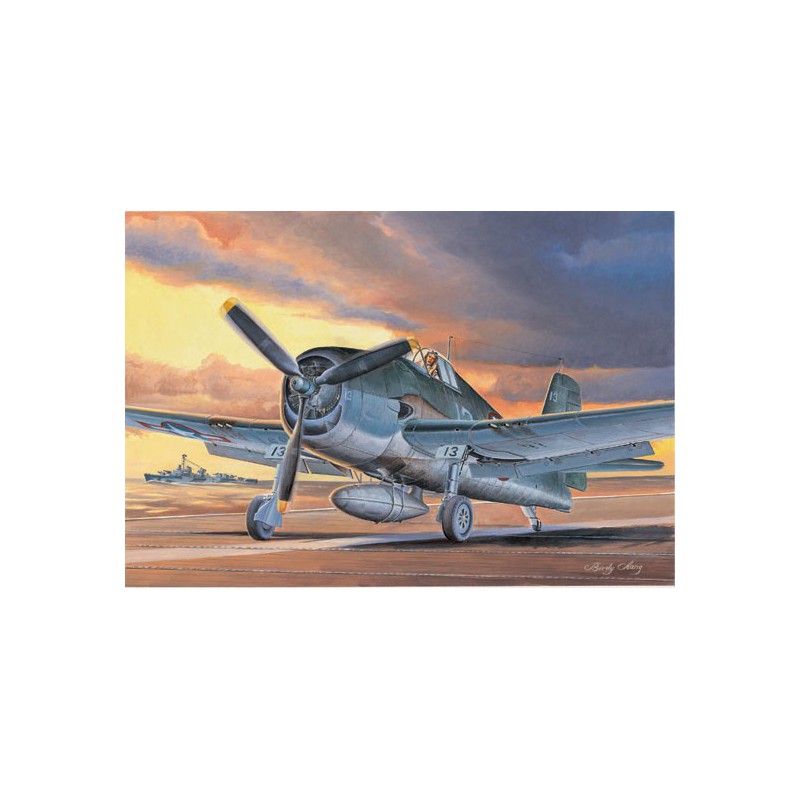 F6F-3 HELCAT LATE version plastic model. | Scientific-MHD