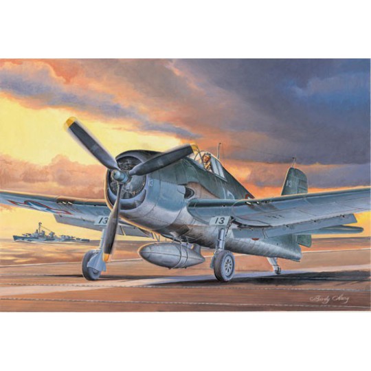 F6F-3 HELCAT LATE version plastic model. F6F-3 HELCAT LATE version plastic model. | Scientific-MHD