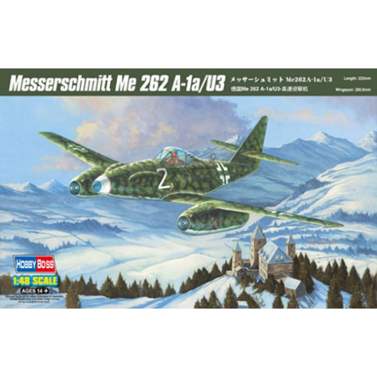 Plastic plane model Me 262 A-1A/U31/48 Plastic plane model Me 262 A-1A/U31/48 | Scientific-MHD