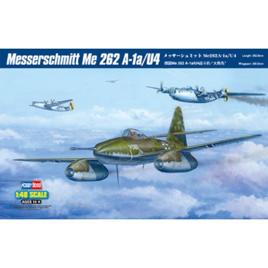 Plastic plane model Me 262 A-1A/U41/48 Plastic plane model Me 262 A-1A/U41/48 | Scientific-MHD