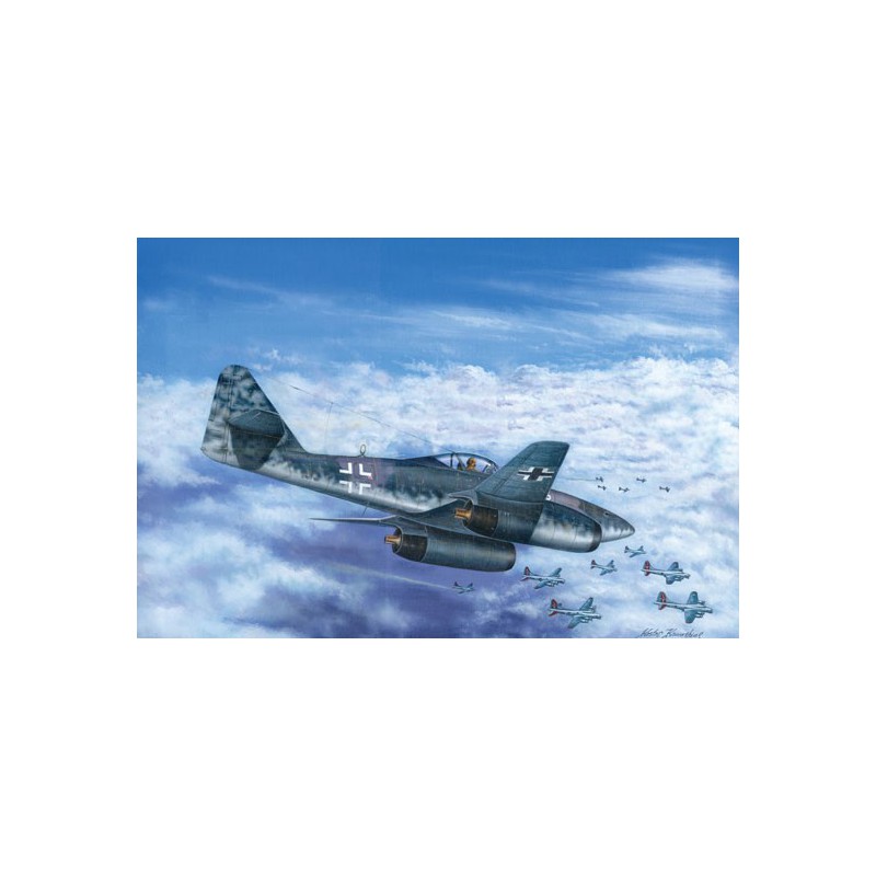 Plastic plane model Me 262 A-1B1/48 | Scientific-MHD