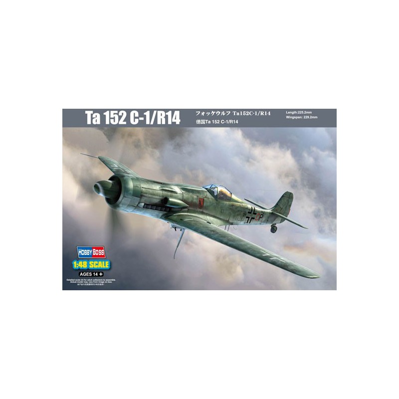 Plastic plane model TA 151 C-1/R141/48 | Scientific-MHD