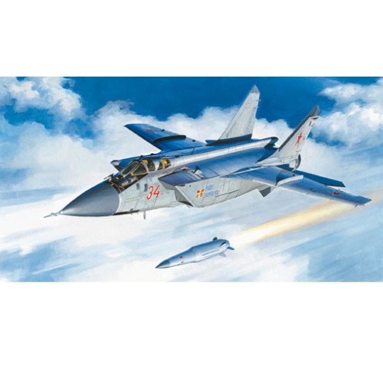 MIG-31BM plastic plane model. W/KH-47M2 1/48 MIG-31BM plastic plane model. W/KH-47M2 1/48 | Scientific-MHD