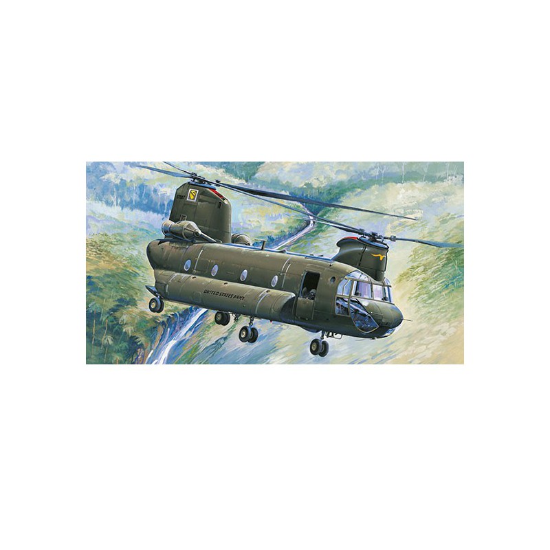 Plastic helicopter model CH-47A Chinook 1/48 | Scientific-MHD