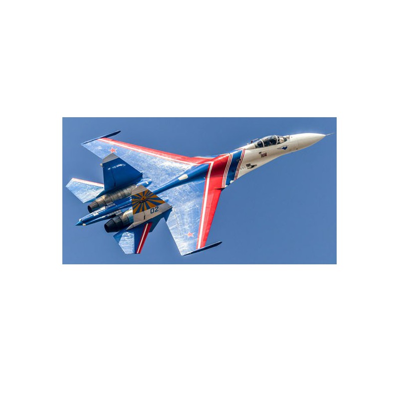SU-27 plastic plane model Russian Knights Team 1/48 | Scientific-MHD