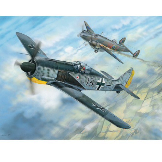 Plastic plane model Focke Wulf 190a-5 1/18 Plastic plane model Focke Wulf 190a-5 1/18 | Scientific-MHD