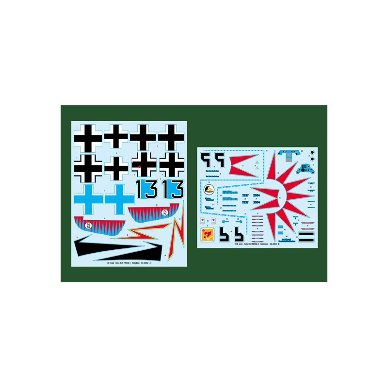 Plastic plane model Focke Wulf 190a-5 1/18 | Scientific-MHD