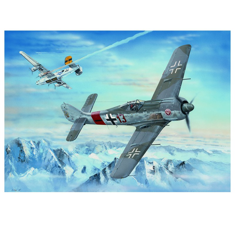 Plastic plane model FW 190 A-8 1/18 | Scientific-MHD