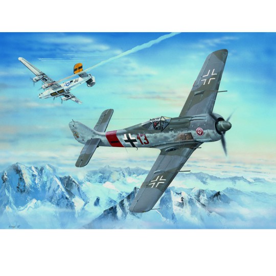 Plastic plane model FW 190 A-8 1/18 Plastic plane model FW 190 A-8 1/18 | Scientific-MHD
