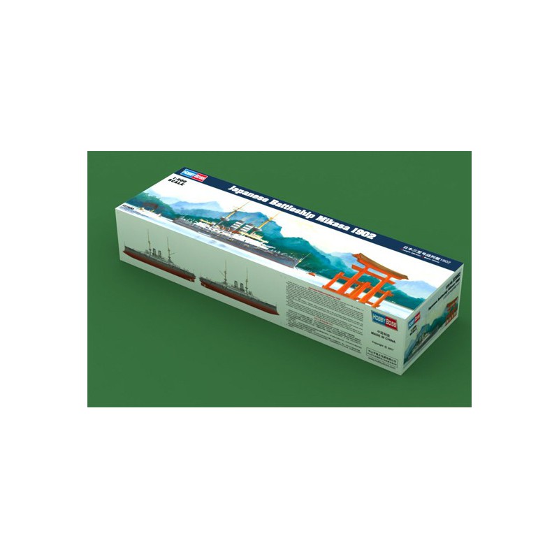 IJN Mikasa 1/200 plastic boat model | Scientific-MHD