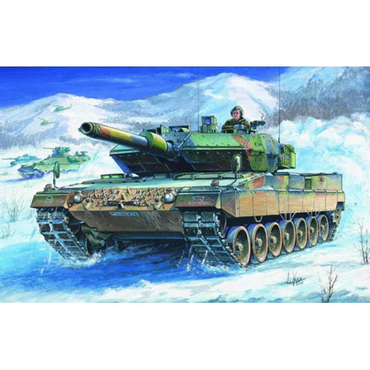 Plastic tank model German Leopard 2 A5/A61/35 Plastic tank model German Leopard 2 A5/A61/35 | Scientific-MHD