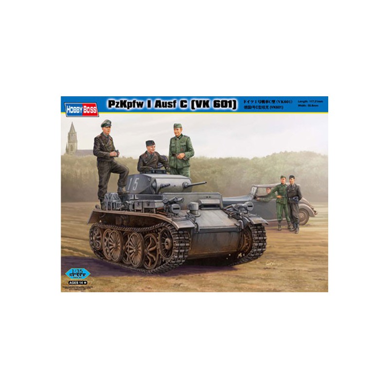 PZKPFW I AUSF C (VK 601) plastic | Scientific-MHD