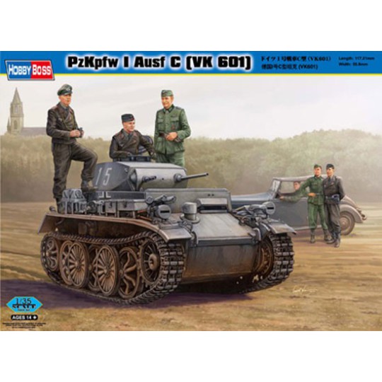 PZKPFW I AUSF C (VK 601) plastic PZKPFW I AUSF C (VK 601) plastic | Scientific-MHD