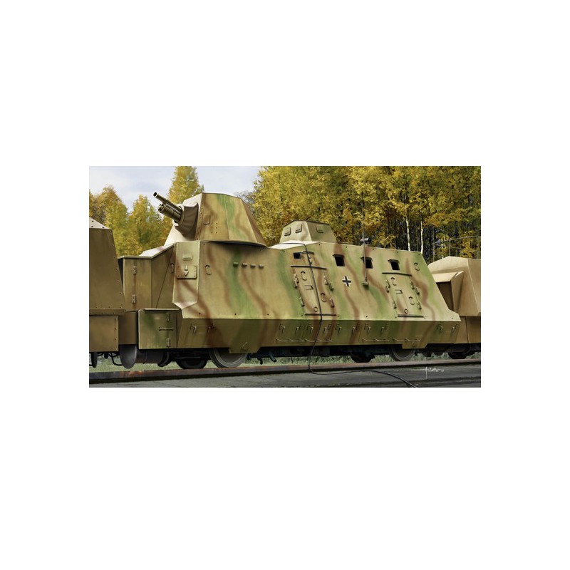 Geschutzwagen1/72 plastic train model | Scientific-MHD