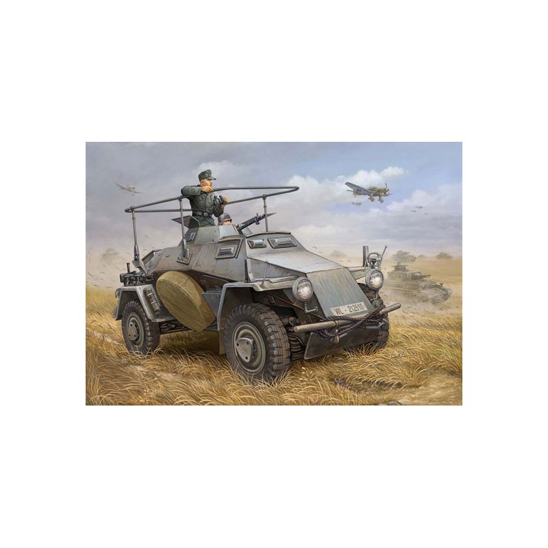 SD.KFZ plastic tank model. 223 FUNK 1/35 | Scientific-MHD