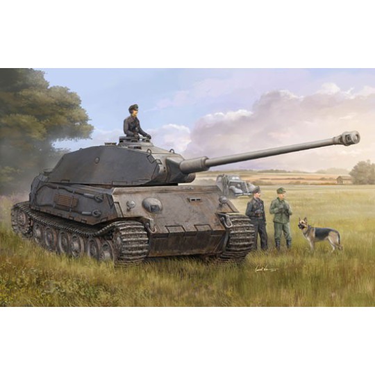 Plastic tank model German VK4502 (P) Vorne 1/35 Plastic tank model German VK4502 (P) Vorne 1/35 | Scientific-MHD