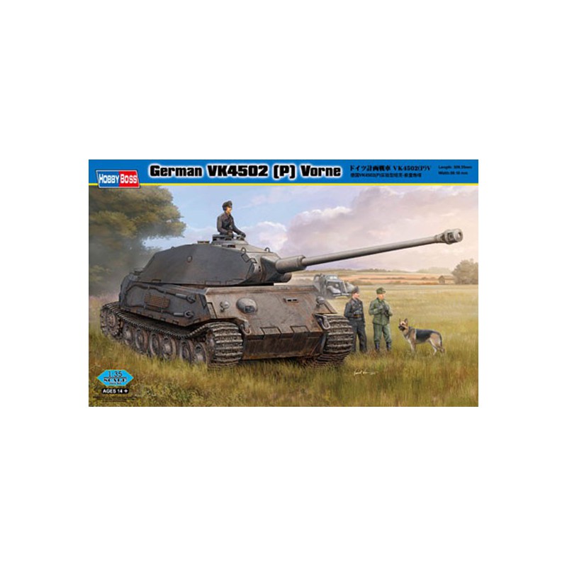 Plastic tank model German VK4502 (P) Vorne 1/35 | Scientific-MHD