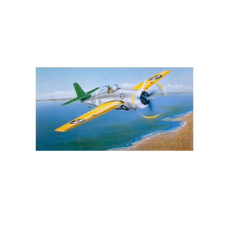 F4F-3 plastic plane model "WildCat" | Scientific-MHD