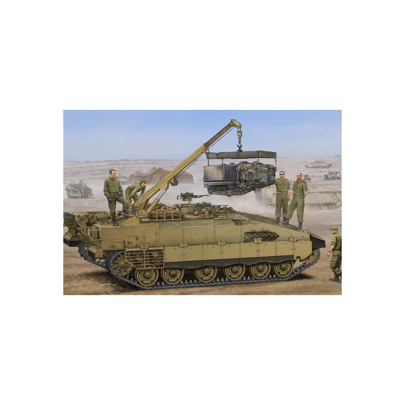 Plastic tank model Israeli Merkava ARV 1/35 | Scientific-MHD